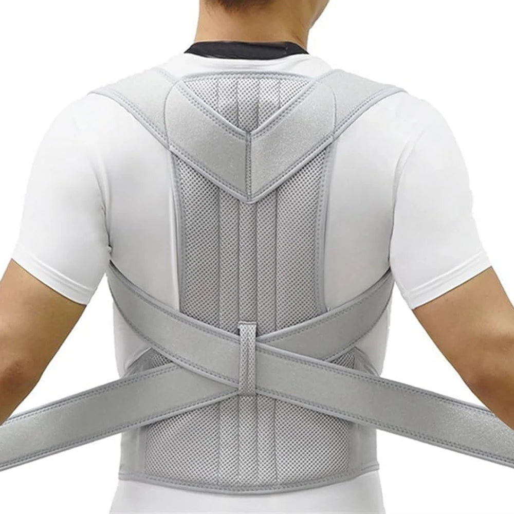 PosturePro™ Adjustable Back Brace – Instant Posture Support & Pain Relief
