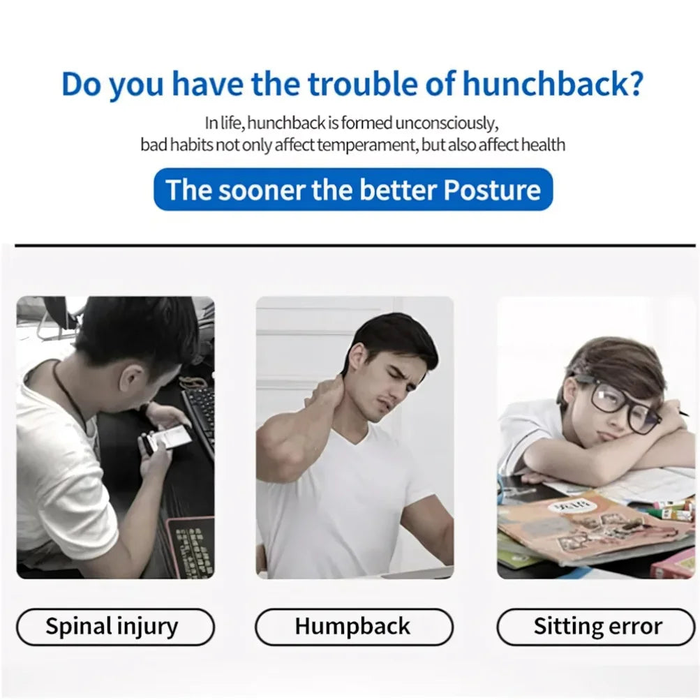PosturePro™ Adjustable Back Brace – Instant Posture Support & Pain Relief
