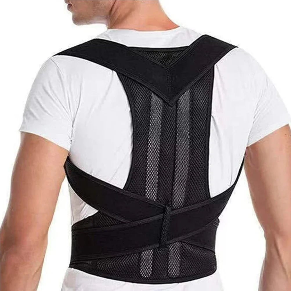 PosturePro™ Adjustable Back Brace – Instant Posture Support & Pain Relief