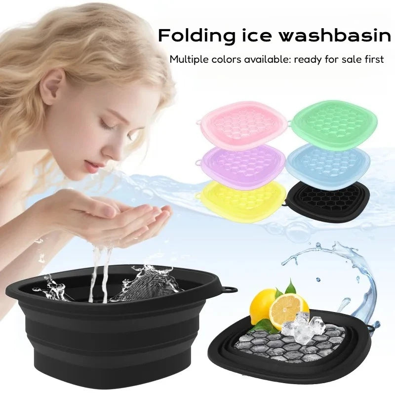 CryoGlow Ice Facial Bowl – De-Puff & Sculpt in Seconds