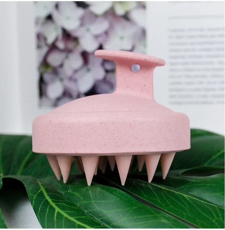 Silicone Scalp Massager & Hair Cleansing Brush