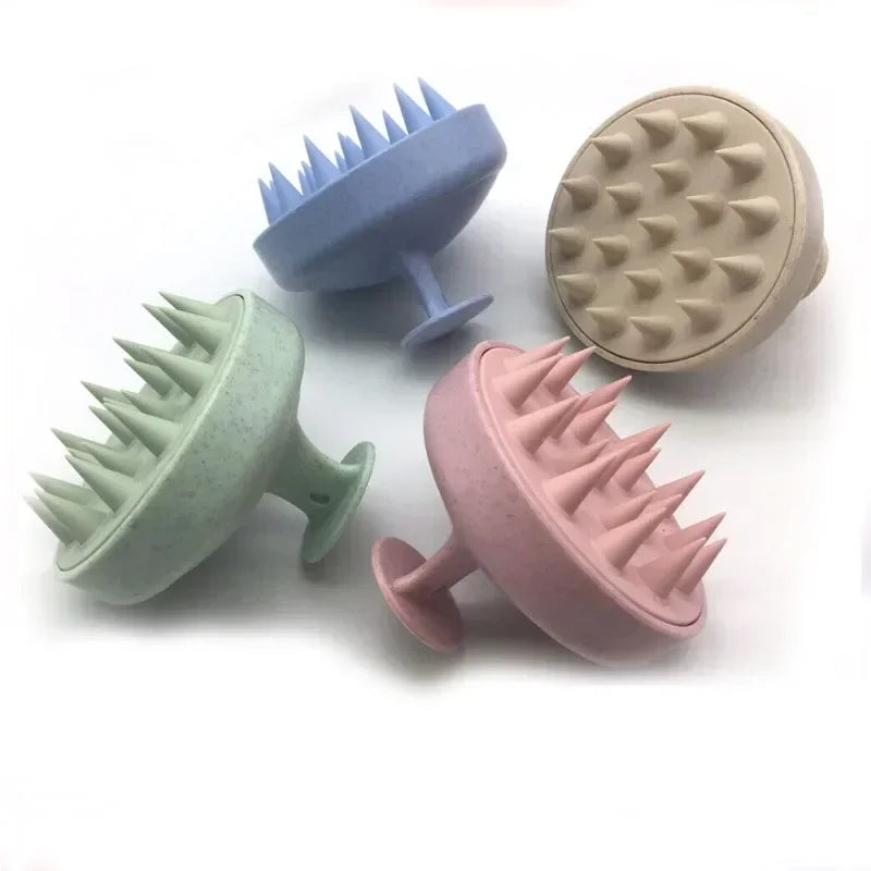 Silicone Scalp Massager & Hair Cleansing Brush