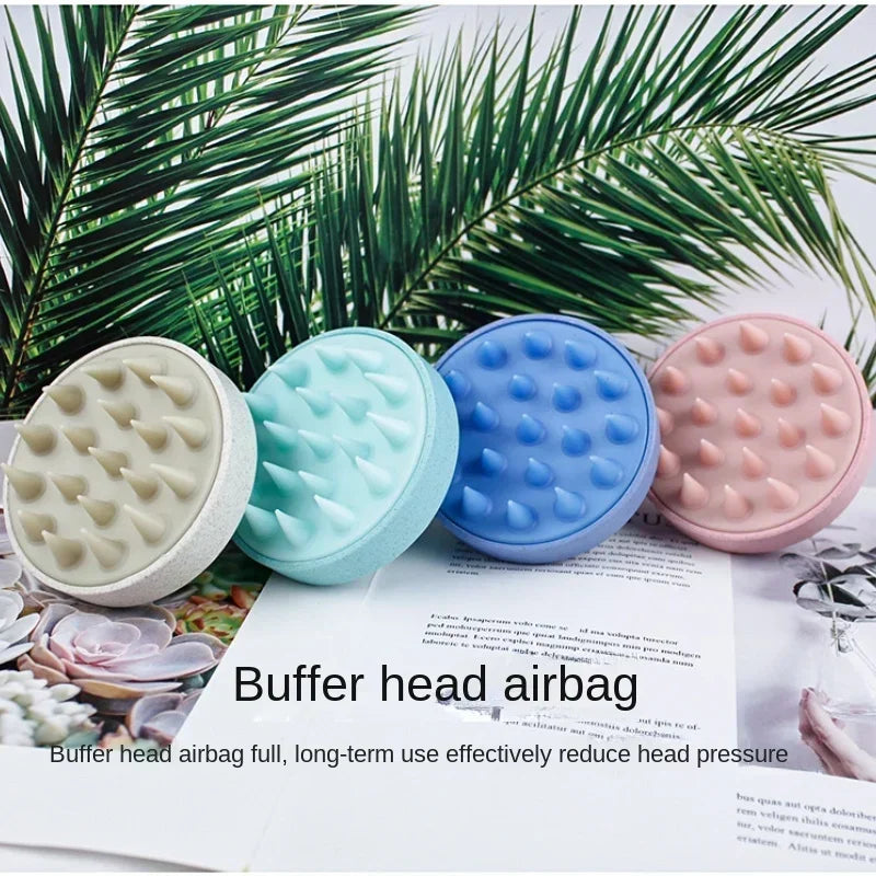 Silicone Scalp Massager & Hair Cleansing Brush