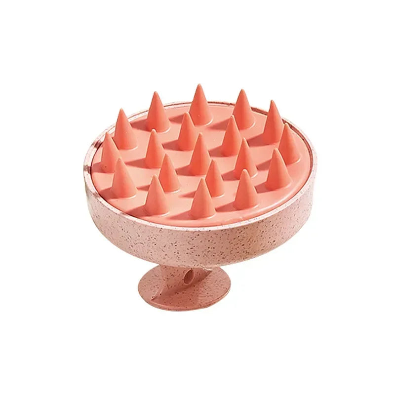 Silicone Scalp Massager & Hair Cleansing Brush