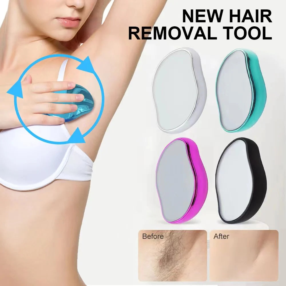 Crystal Hair Removal Eraser | Painless Exfoliating Hair Remover