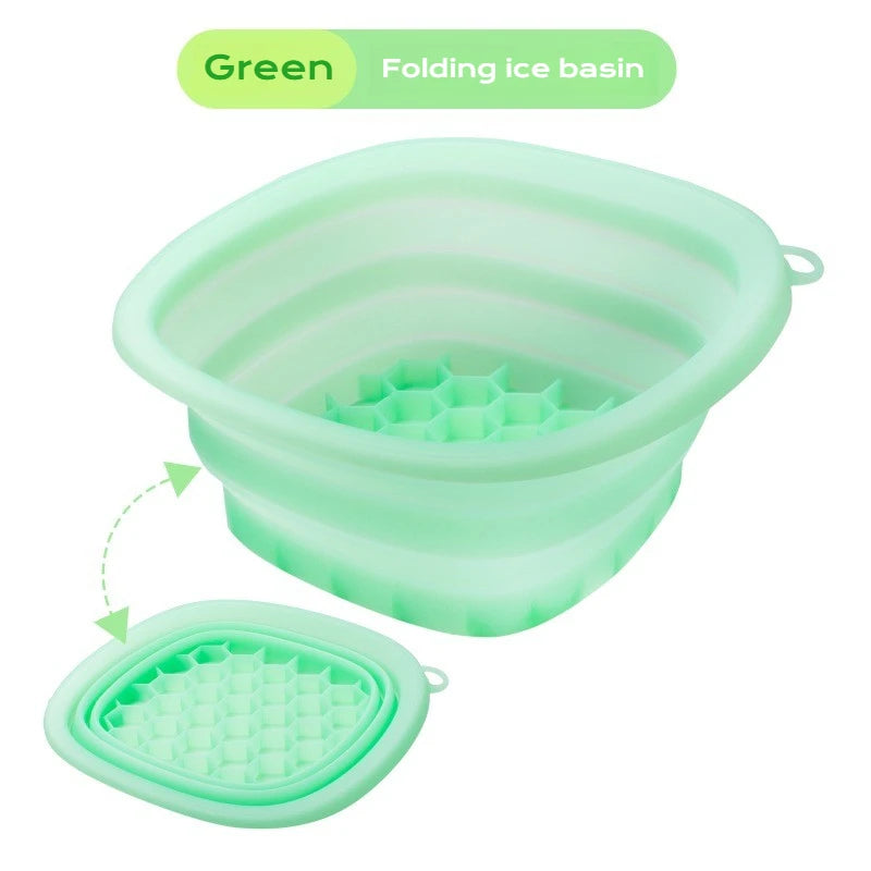 CryoGlow Ice Facial Bowl – De-Puff & Sculpt in Seconds