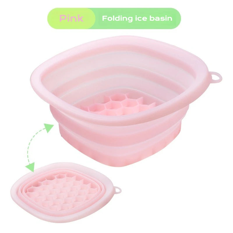 CryoGlow Ice Facial Bowl – De-Puff & Sculpt in Seconds