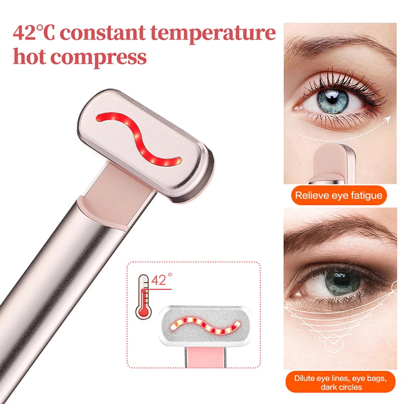 EMS Microcurrent Red Light Facial Sculpting Wand
