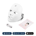 Rechargeable 7-Color LED Facial Mask | Light Therapy for Clear, Glowing Skin