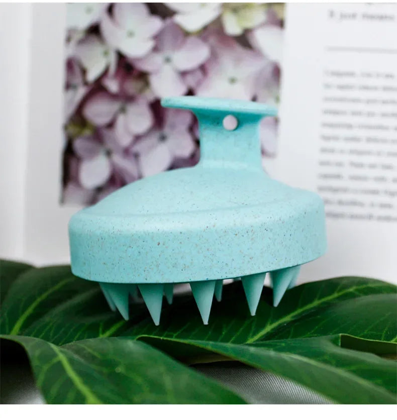 Silicone Scalp Massager & Hair Cleansing Brush