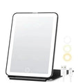Rechargeable LED Makeup Mirror | Portable Travel Vanity Mirror