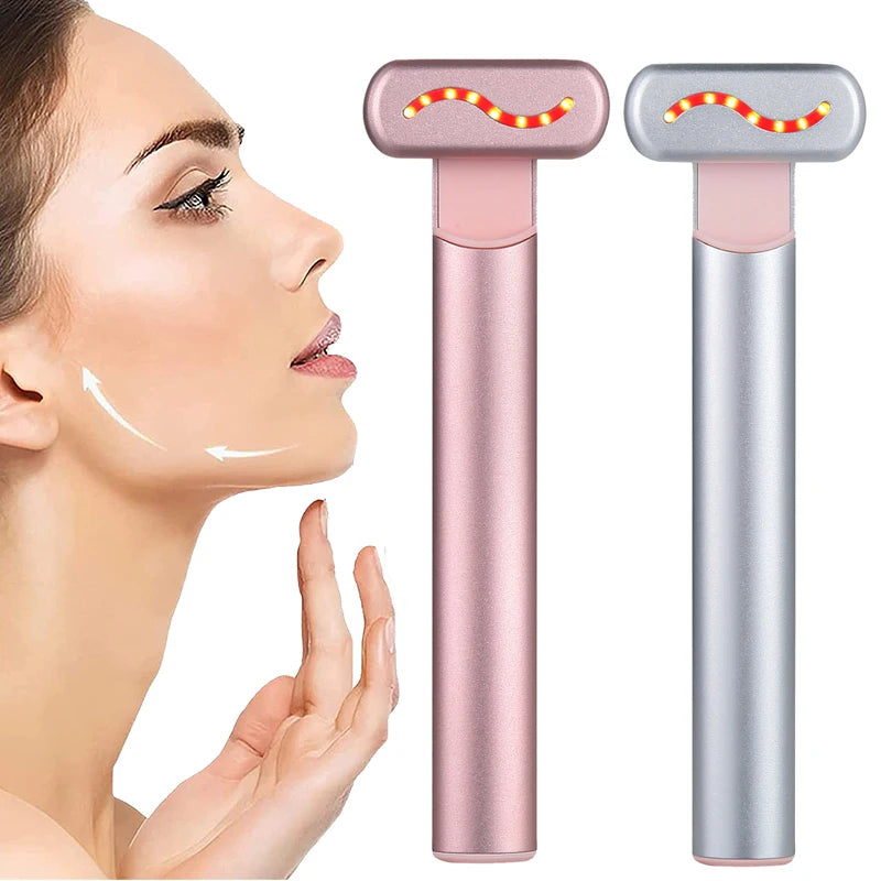 EMS Microcurrent Red Light Facial Sculpting Wand