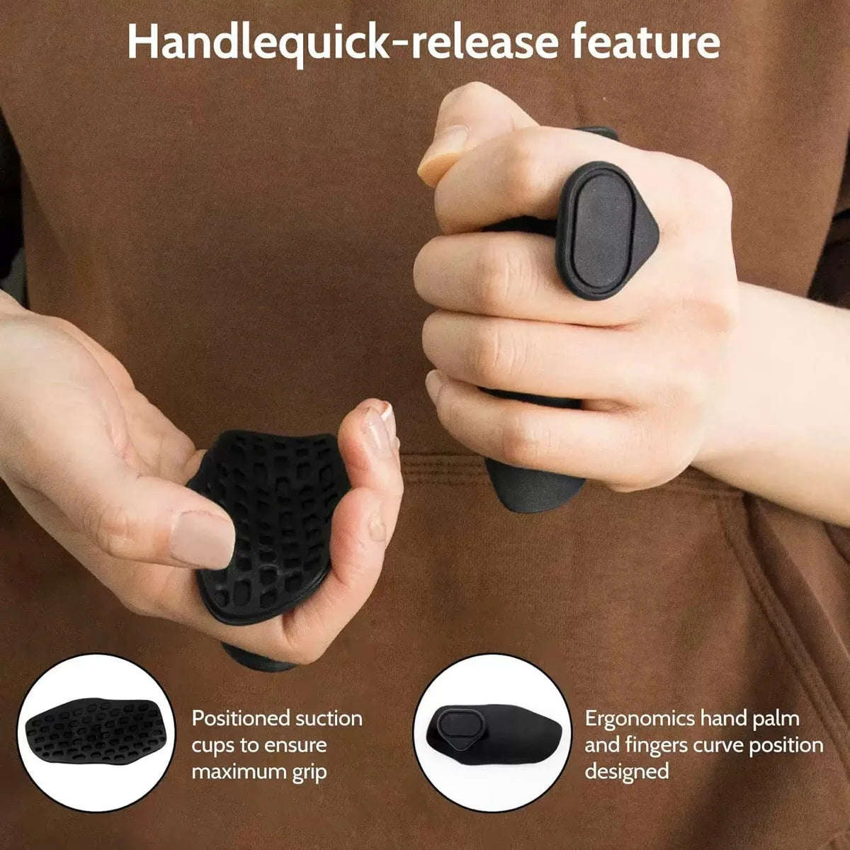 Anti-Slip Lifting Grips – Wrist Support for Weight Training
