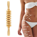Wooden Lymphatic Drainage Massage Roller Stick | Body Sculpting & Muscle Relief Tool