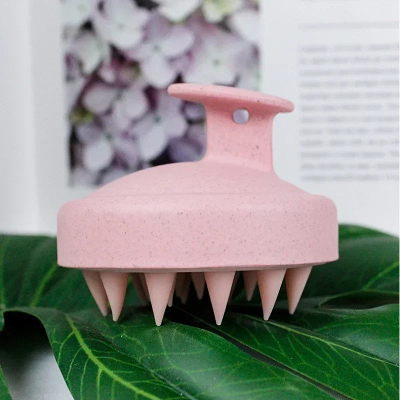 Silicone Scalp Massager & Hair Cleansing Brush