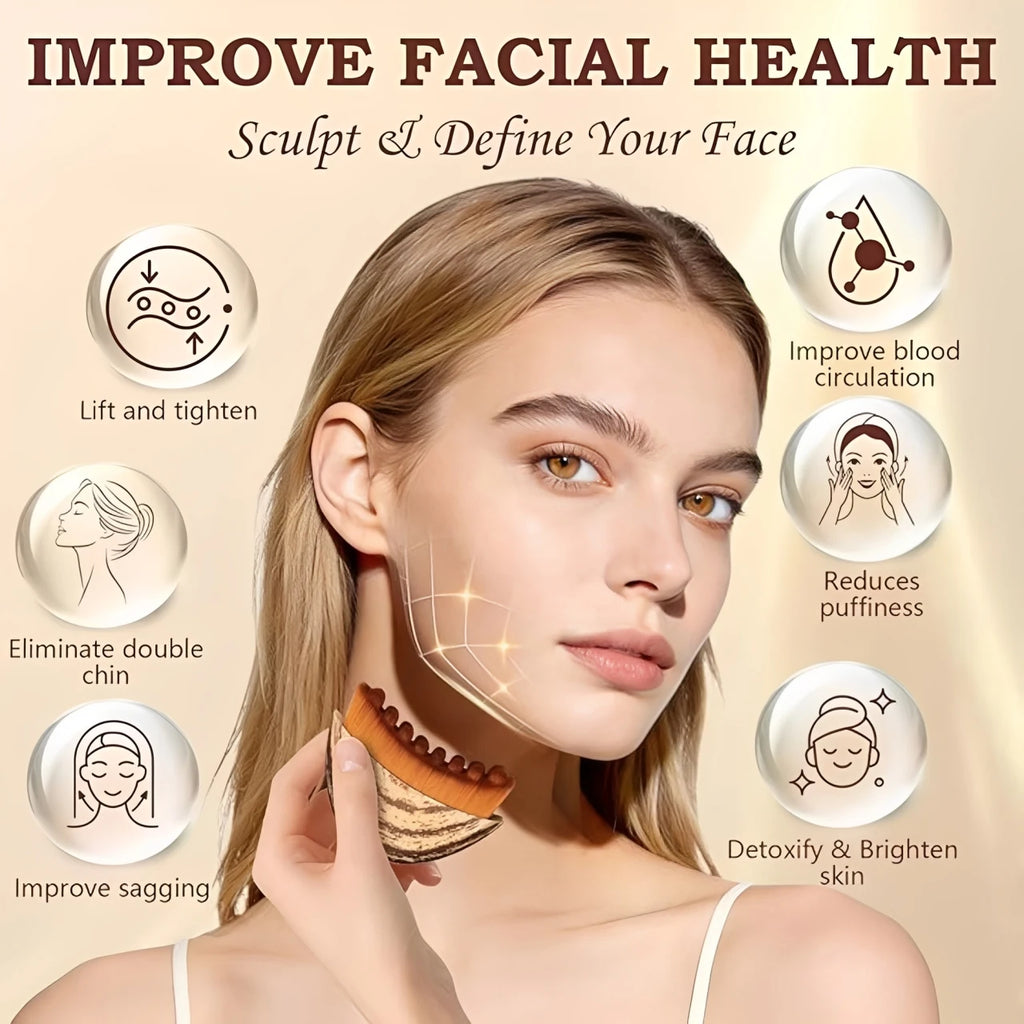 SculptLift Lymphatic Face Brush – Depuff & Define