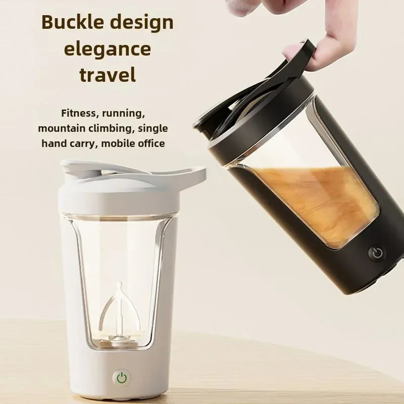 Automatic Self-Mixing Protein Shaker Bottle (450ML)